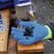 Winter-Mechanikerhandschuhe neon